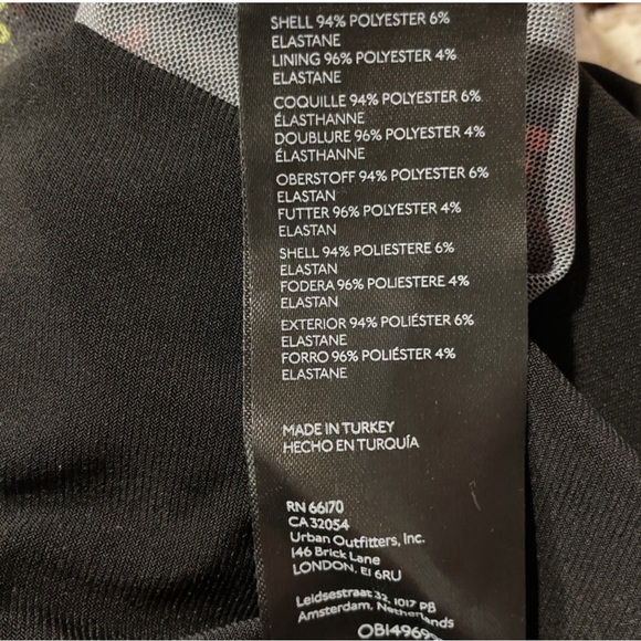 NWT Urban Outfitters Floral Dress | Size Large - Picture 7 of 7